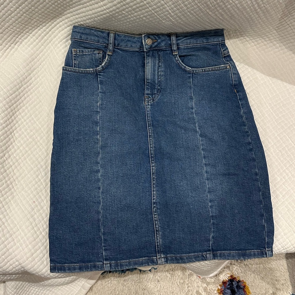 Pilcro Denim Skirt